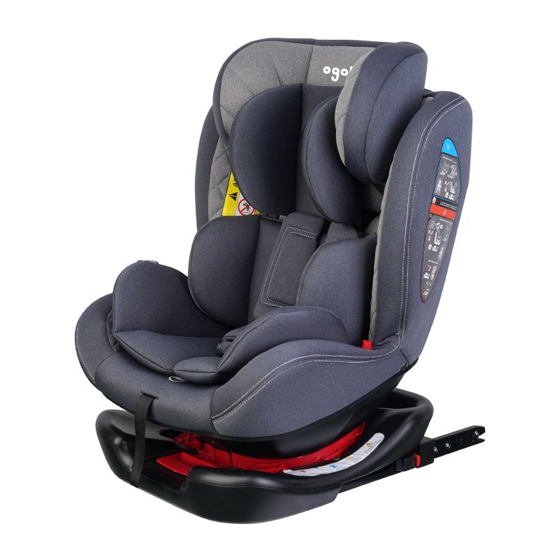 ZK701A SEAT DE SÉCURITÉ ENFANT ISOFIX GROUPE 360 Degré 0123 ECE R4404 pour 0-36kg 0-12 ans