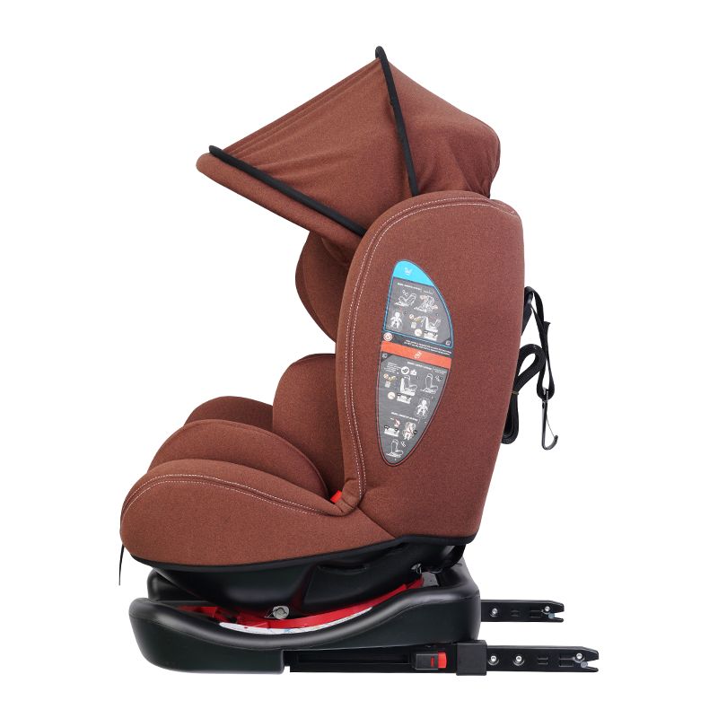 ZK701A SEAT DE SÉCURITÉ ENFANT ISOFIX GROUPE 360 Degré 0123 ECE R4404 pour 0-36kg 0-12 ans